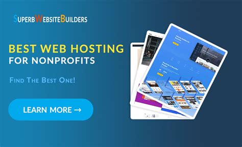 web hosting for non profit|7 Best Web Hosting for Nonprofits (+ Free Options for .